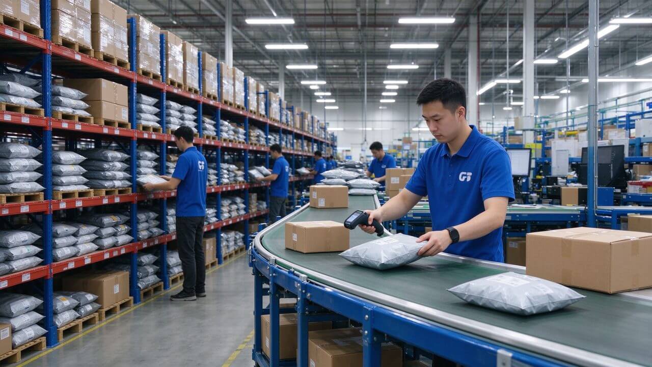 电商零售行业号码企业认证商务场景图
